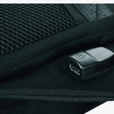 Logotrade promotional giveaway picture of: Backpack MAREB Schwarzwolf