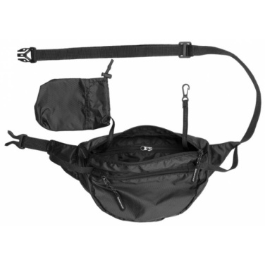 Logo trade corporate gift photo of: Waist bag MOBILA Schwarzwolf