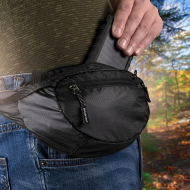 Logo trade promotional product photo of: Waist bag MOBILA Schwarzwolf