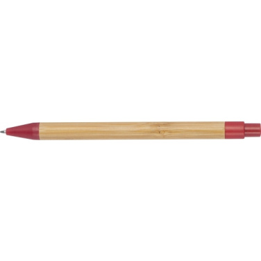 Logo trade corporate gift photo of: Wheatstraw and bamboo ballpen HALLE