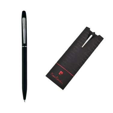 Logo trade advertising products image of: Metal ballpoint pen touch pen ADELINE Pierre Cardin