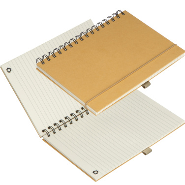 Logotrade promotional item image of: Cardboard notebook SILKEBORG