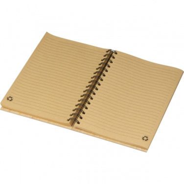 Logo trade promotional gifts picture of: A5 notebook PISA