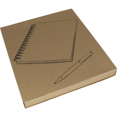Logo trade promotional merchandise image of: A5 notebook PISA