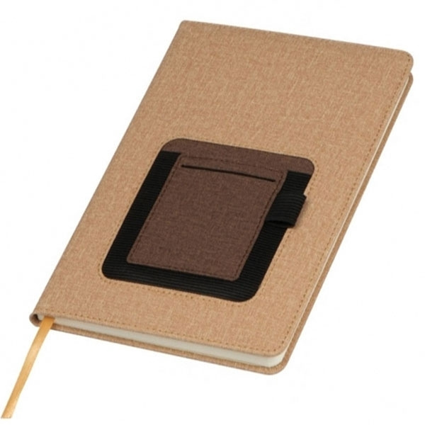 Logo trade promotional gift photo of: A5 notebook TILBURG
