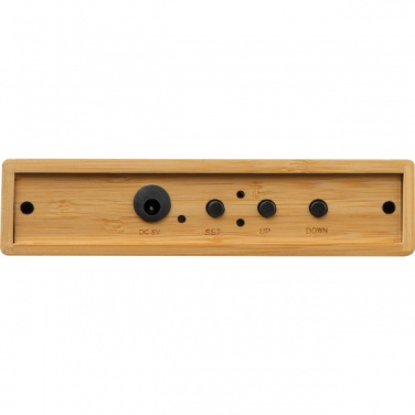 Logo trade promotional gift photo of: Desk clock TRONDHEIM