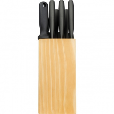 Logo trade advertising products image of: Knife block BERLIN