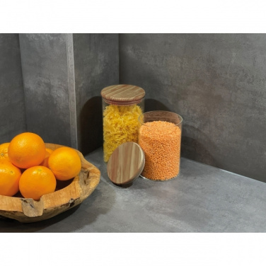 Logo trade promotional giveaways image of: Borosilicate container ONTARIO 1000 ml