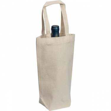 Logo trade promotional gifts image of: Cotton wine bag NICE