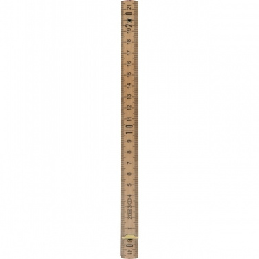 Logo trade promotional gift photo of: Folding rule ST. GALLEN