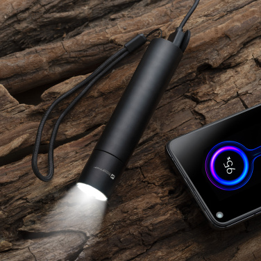 Logo trade advertising products picture of: Flashflight ZAGROS Schwarzwolf