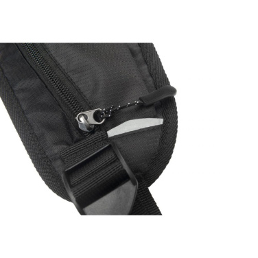 Logo trade promotional giveaway photo of: Sport belt bag MAFADI Schwarzwolf