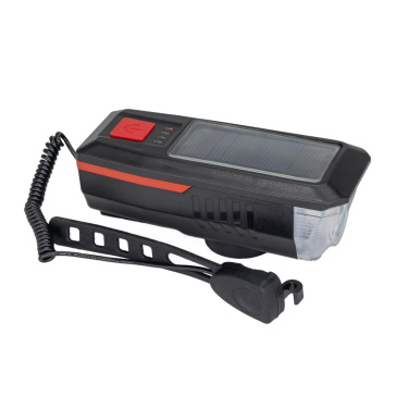 Logo trade corporate gift photo of: Solar bike light with horn, MC-5