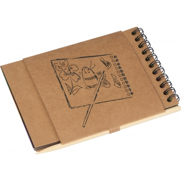 Logo trade corporate gift photo of: Scratching block INNSBRUCK