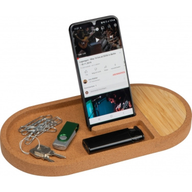 Logotrade promotional item image of: Desk organiser with charging station LANCASTER