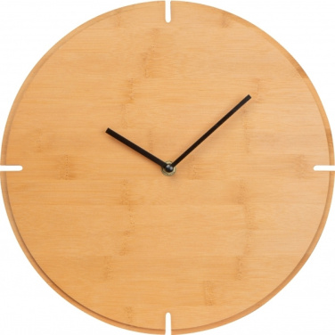 Logo trade corporate gifts picture of: Wall Clock HAMPTON