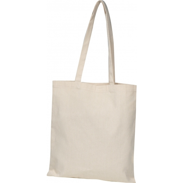 Logo trade promotional merchandise photo of: Organic cotton bag HONG KONG