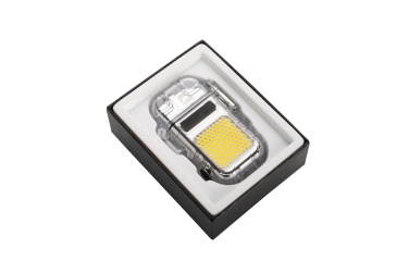 Logotrade promotional product image of: Electrical lighter CALBUCO Schwarzwolf