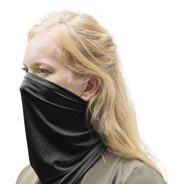 Logo trade corporate gifts picture of: Multifunctional bandana JERRY Schwarzwolf