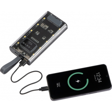 Logo trade advertising products picture of: Power bank 10 000 mAh DARWIN