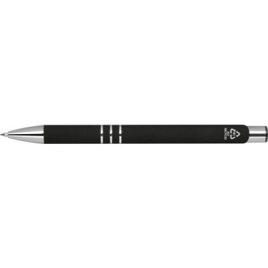 Logotrade promotional giveaway image of: Semi gel pen soft touch DUNMORE