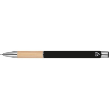 Logo trade promotional item photo of: Recycled ballpoint pen Naples