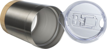 Logo trade advertising products picture of: Recycled steel cup Turin