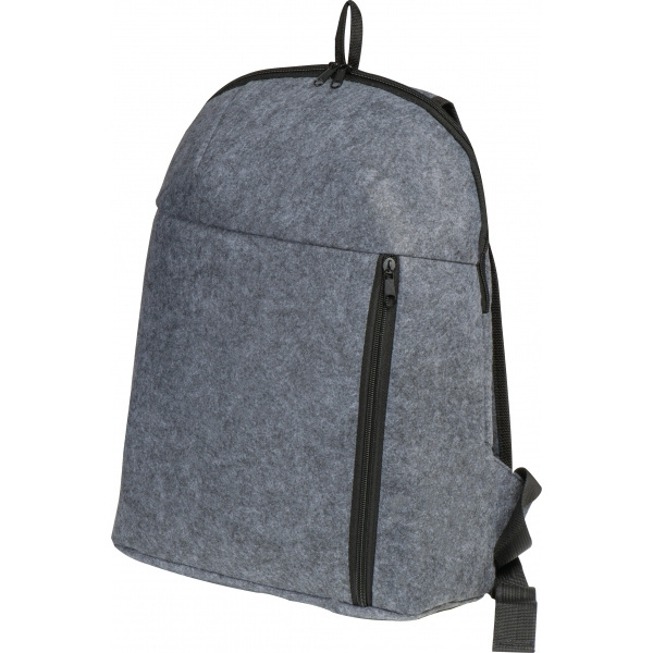 Logo trade advertising product photo of: RPET Backpack Davos