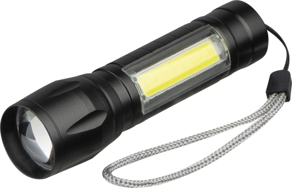Logotrade promotional product picture of: Rechargeable flashlight Tokyo