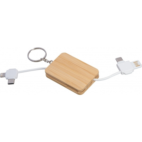 Logo trade advertising products image of: Keychain Bellevue