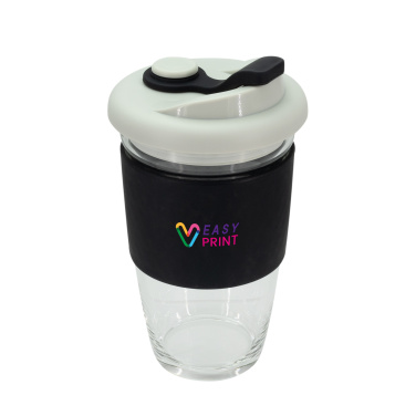 Logotrade promotional merchandise photo of: Glass coffee cup 424 ml