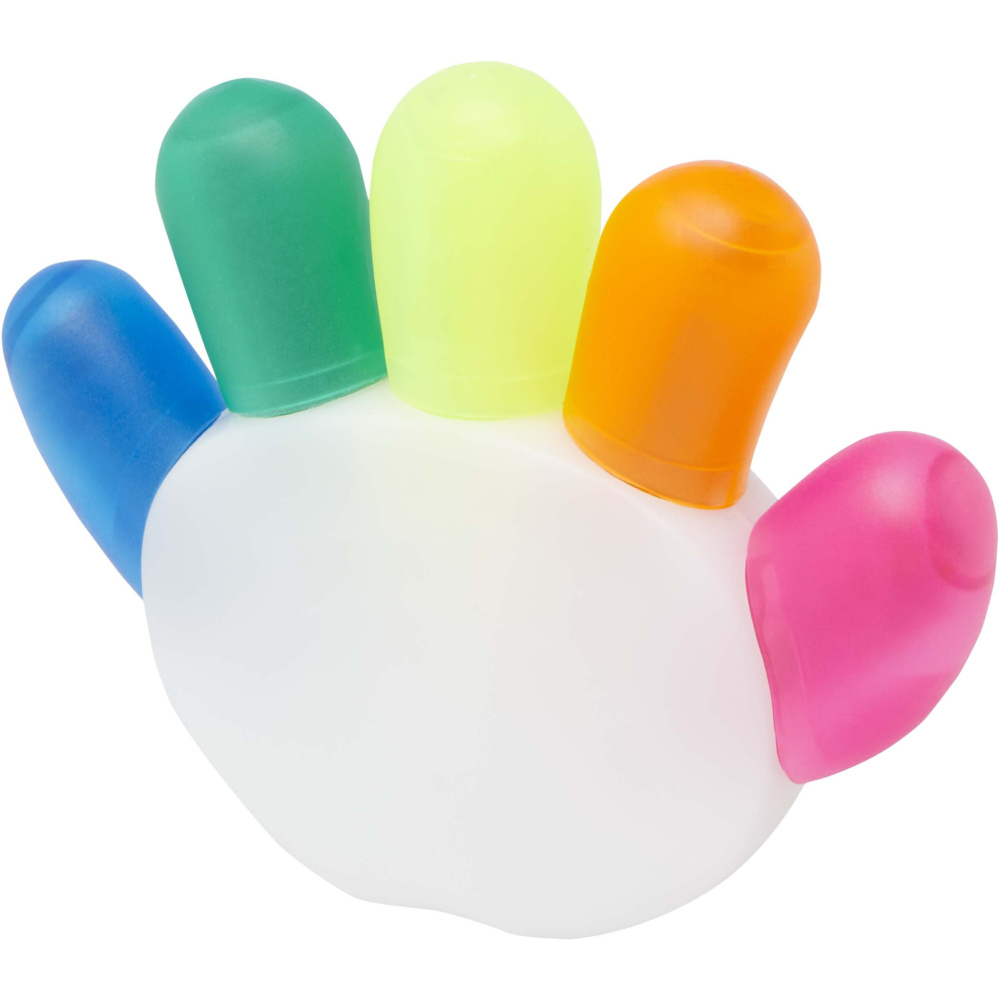 Logo trade promotional giveaway photo of: Patina 5-colour highlighter