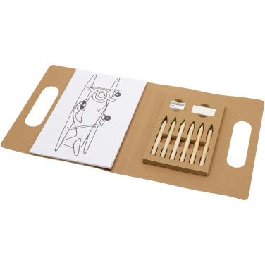 Logo trade corporate gifts picture of: Fir colouring set