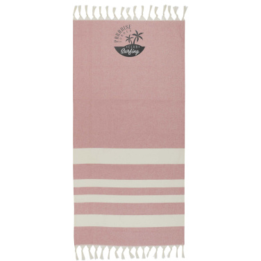 Logo trade promotional merchandise picture of: Anders hammam towel 147 x 75.5 cm