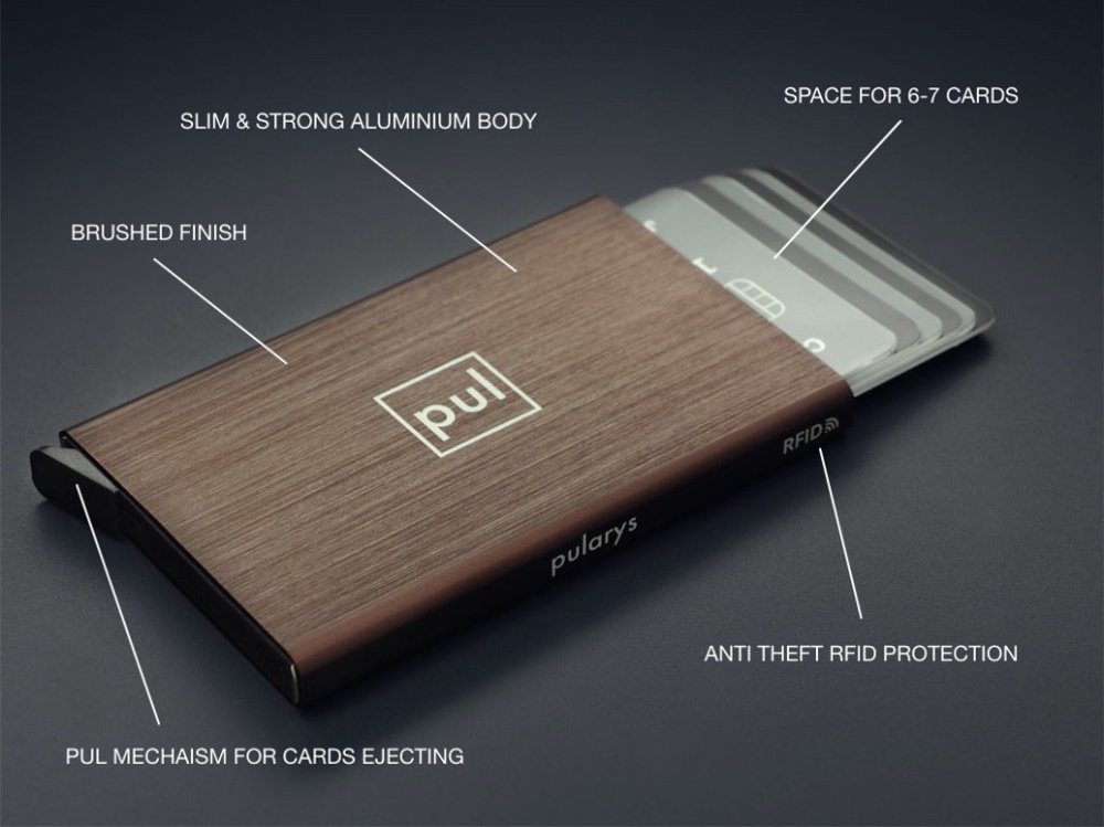 Logotrade promotional product image of: RFID credit card holder 94415500