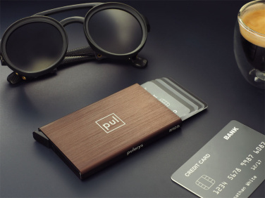 Logo trade promotional giveaway photo of: RFID credit card holder 94415500