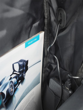 Logo trade business gift photo of: Laptop backpack 123815000