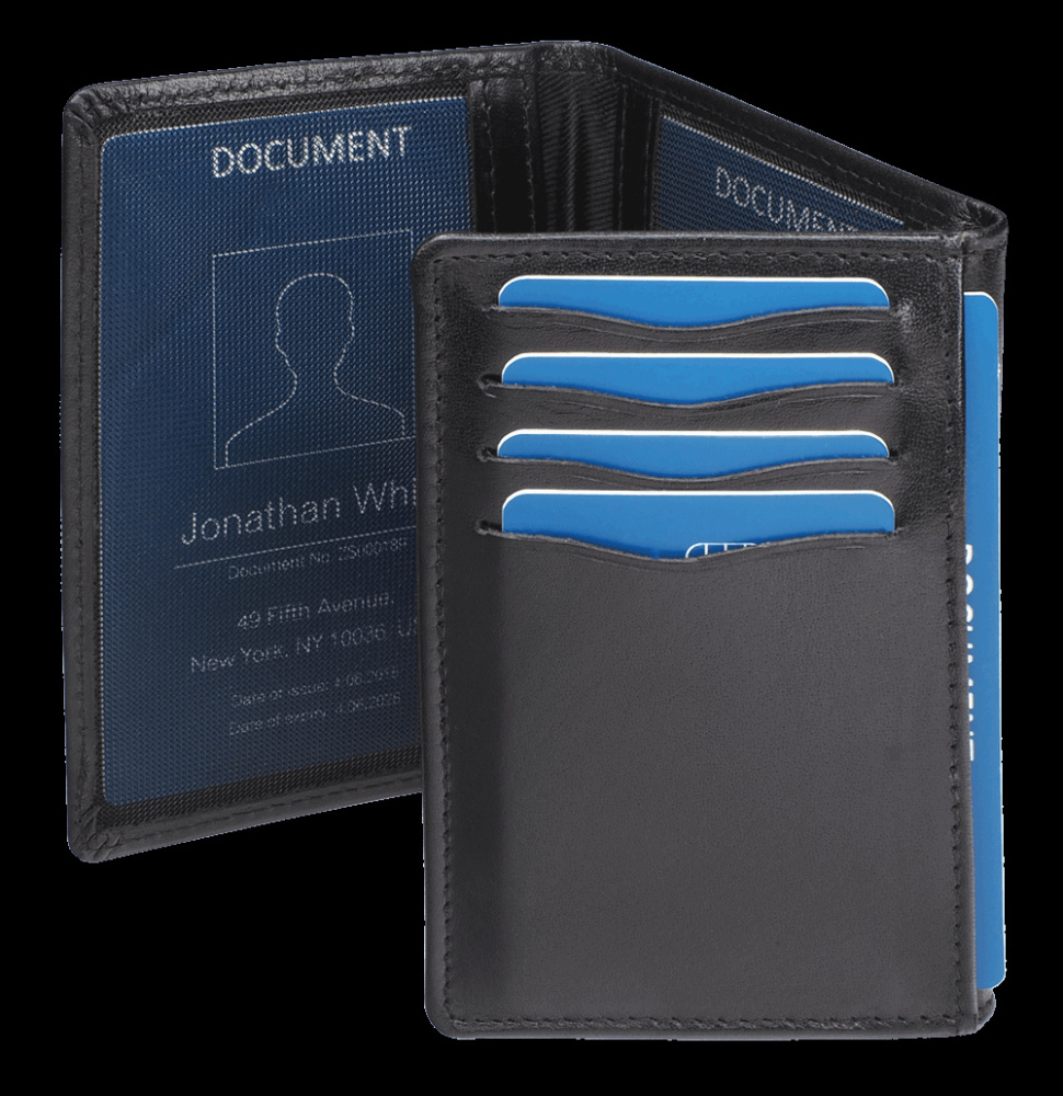 Logo trade promotional merchandise picture of: RFID document wallet 20501300