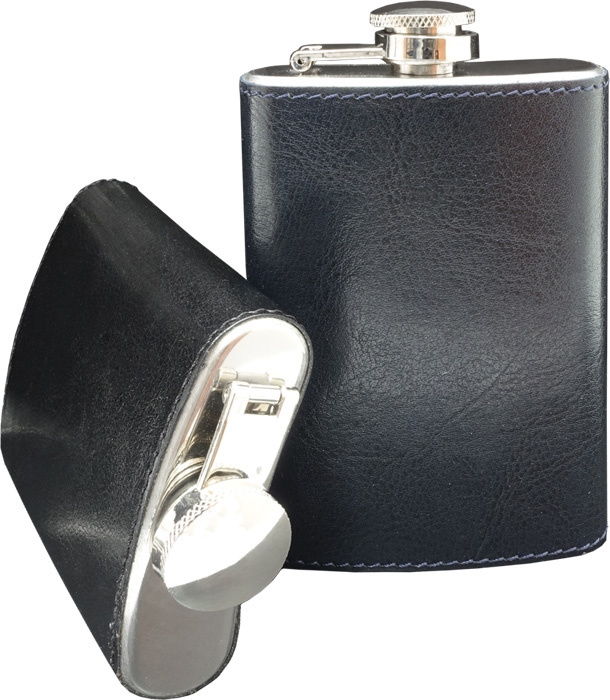 Logo trade promotional merchandise image of: Hip flask 426019