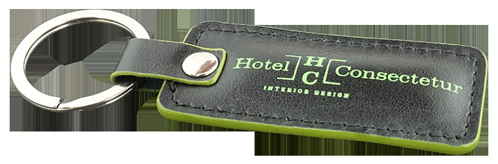 Logo trade promotional gifts image of: Keyring 567131