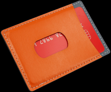 Logo trade promotional merchandise image of: Credit card holder 544119