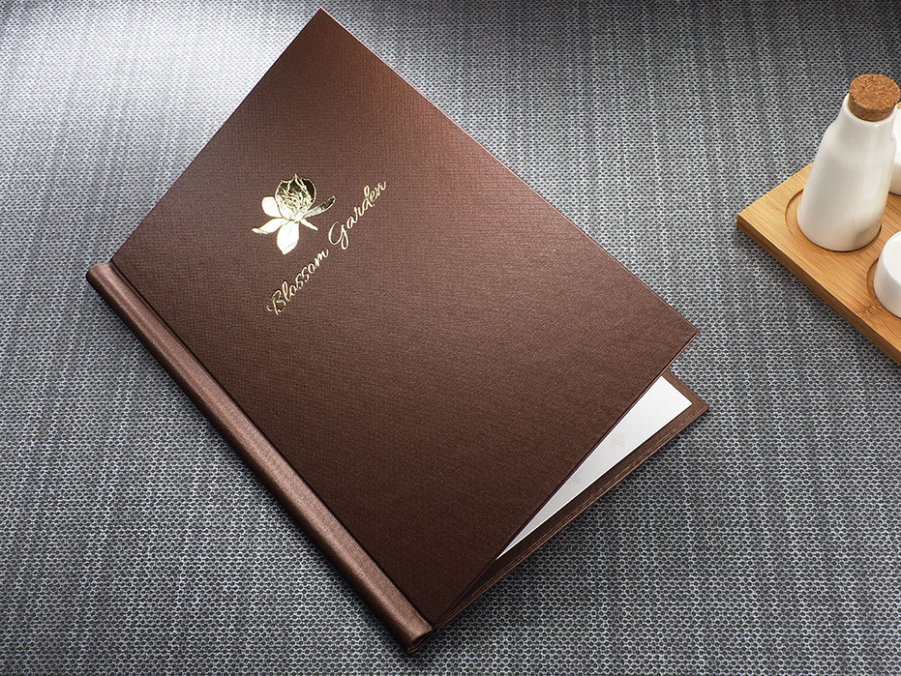 Logo trade promotional items image of: Menu cover 1720280