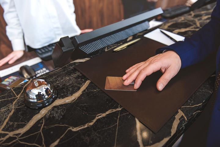 Logotrade promotional giveaway picture of: Reception desk blotter 1131119