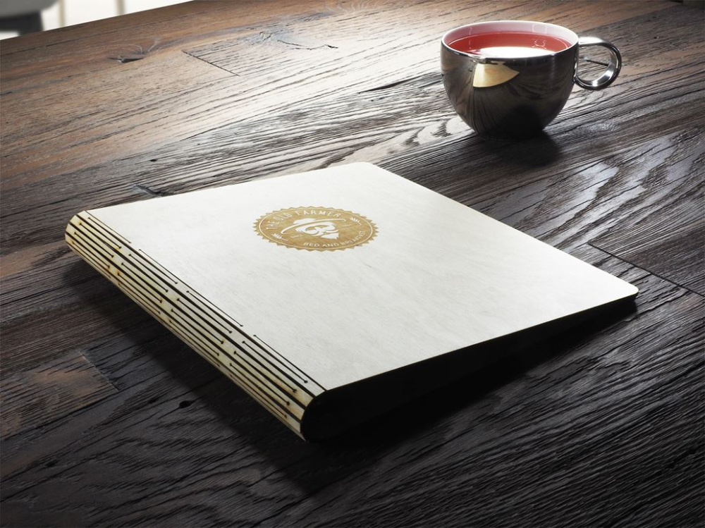 Logo trade promotional giveaways image of: Menu cover 1107121