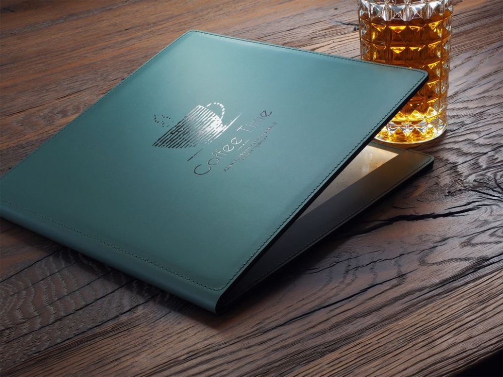 Logo trade promotional giveaway photo of: Menu cover Fine Dining 1060094