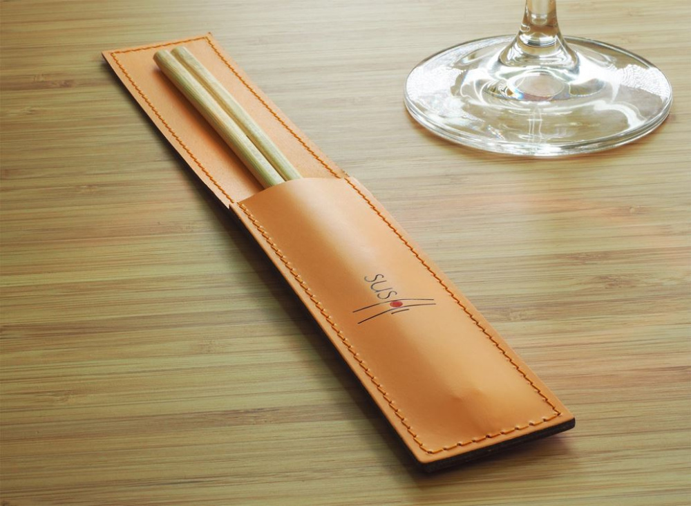 Logo trade promotional gifts picture of: Chopsticks case 1042094