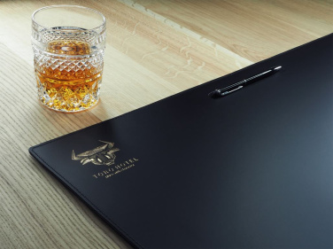 Logo trade business gifts image of: Reception desk blotter 1151094