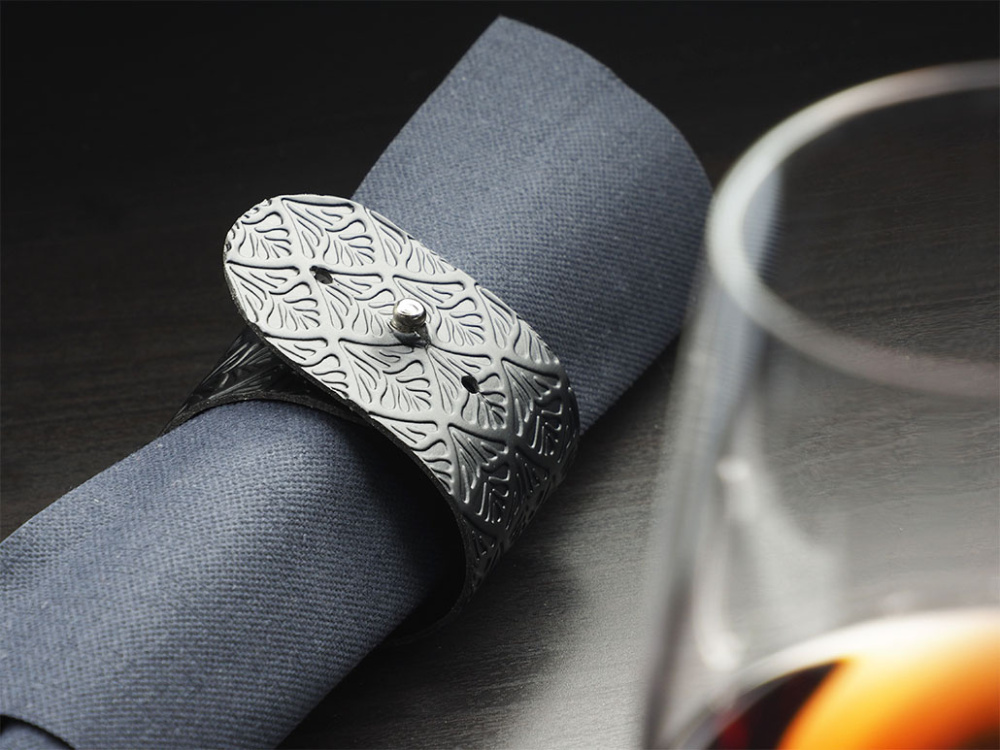 Logo trade advertising products image of: Napkin ring 1208244