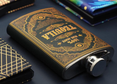 Logo trade corporate gift photo of: Hip flask 425119