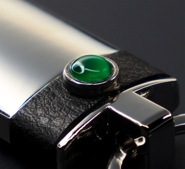 Logo trade promotional merchandise picture of: Agate stone Keyring 1297095